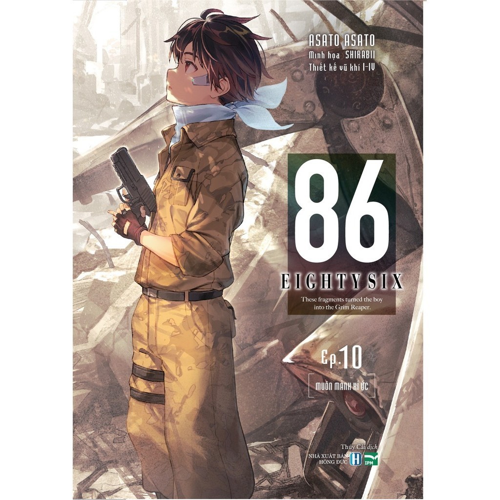 Sách 86 - Eighty Six - Lẻ tập 1 2 3 4 5 6 7 8 9 10 - Light Novel - IPM