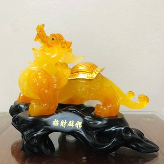 Tỳ hưu phong thủy cao 24 dài 30 rộng 15 tượng tỳ hưu chiêu tài hút lộc may mắn