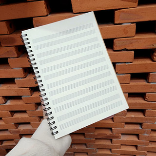 Sổ Ghi Chép Note Nhạc (Sheet Nhạc) Size A5 (bằng tập học sinh)