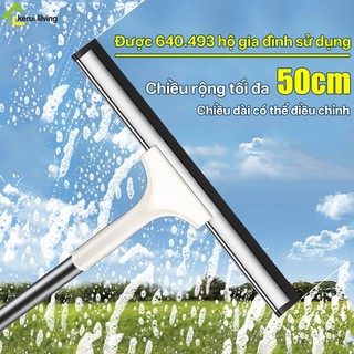 Cây gạt nước thông minh BUNA, cây gạt nước kính, sàn nhà, cây lau kính đa năng, cây gạt nước kính