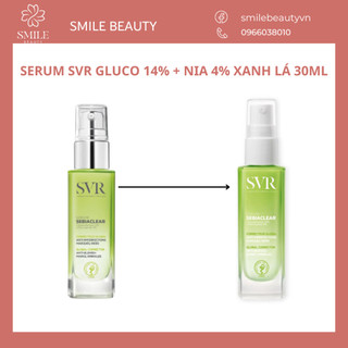 Serum svr thành phần gluconolactone 14% nia 4% hoạt chất sáng da làm mờ vết thâm hạn chế mụn