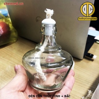 Đèn cồn thủy tinh thí nghiệm