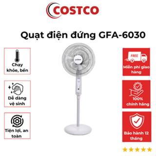 Quạt điện đứng GFA-6030 chính hãng goldsun, 3 tốc độ gió công suất 50W 3 cánh quạt bảo hành 12 tháng