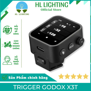 Trigger godox x3t - đa năng cho canon, sony, nikon, fujifilm, olympus, panasonic hl lighting