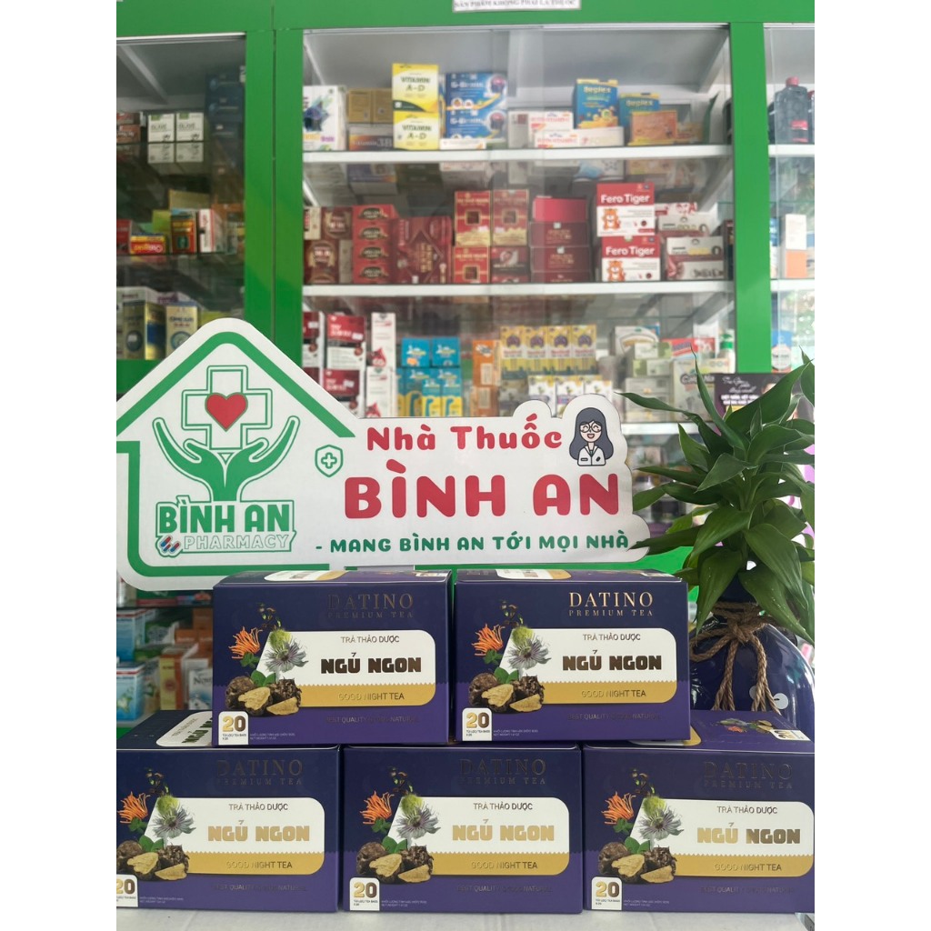 Trà Thảo Dược Ngủ Ngon DATINO PREMIUM TEA hộp 20 túi lọc.