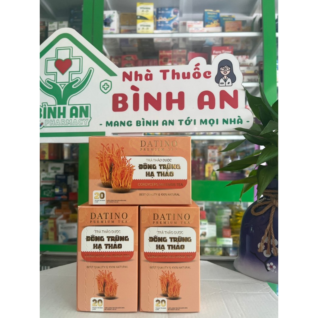 Trà Thảo Dược Đông Trùng Hạ Thảo Datino Premium Tea - NT Bình An