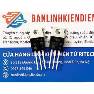 [Combo 2 cặp] Cặp Transistor D1138 B861 200V 2A TO-220C