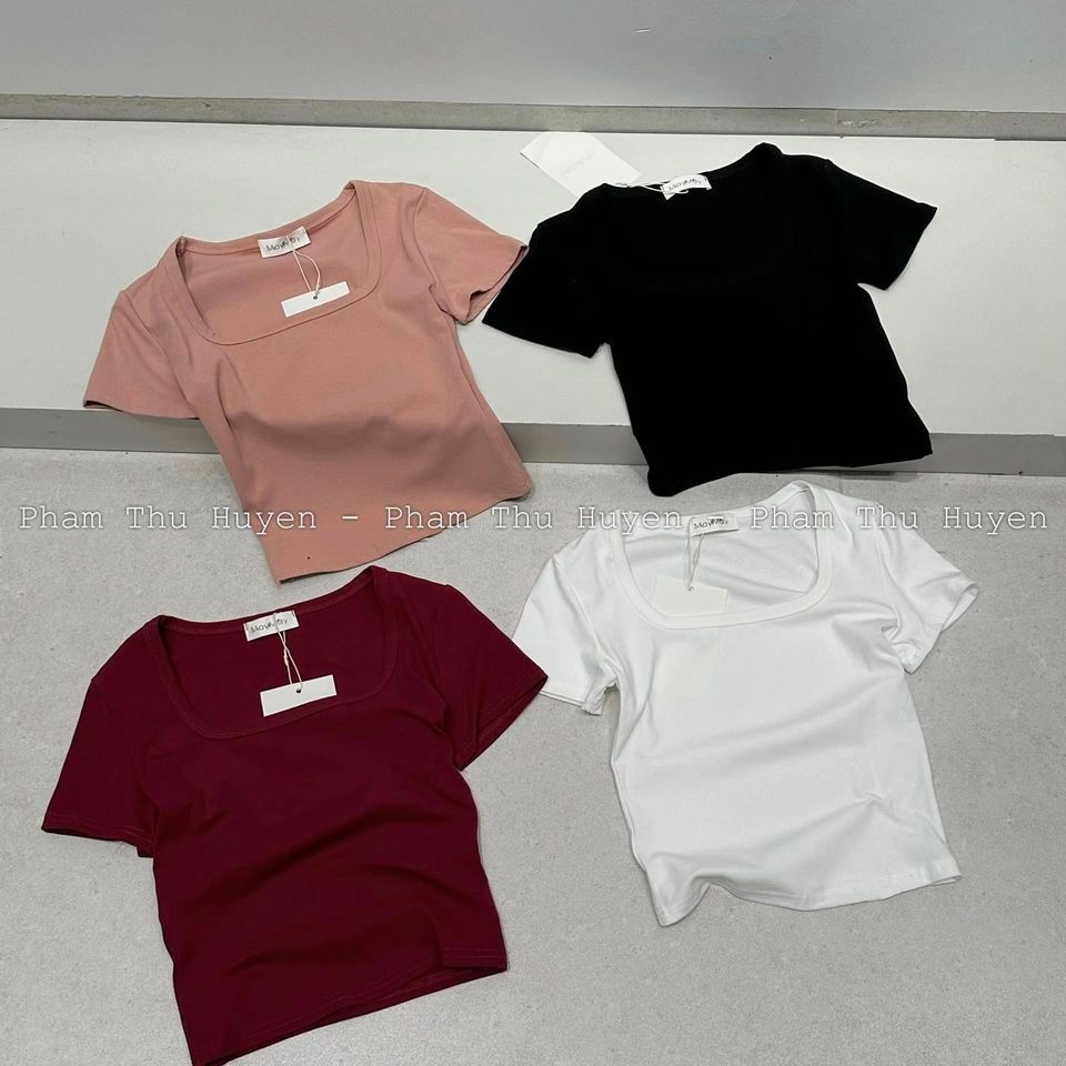 ÁO CROPTOP 4 MÀU BASIC