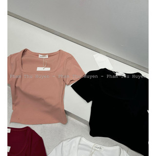 ÁO CROPTOP 4 MÀU BASIC