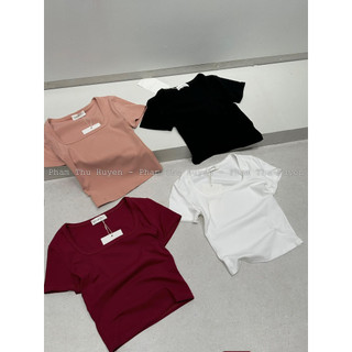 ÁO CROPTOP 4 MÀU BASIC