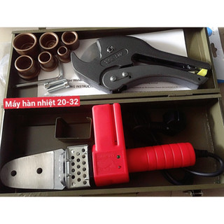 MÁY HÀN   KÈM  KÉO CẮT ỐNG NHIỆT PPR  ỐNG NUÓC NÓNG . LẠNH   ĐẦU HÀN 20.25.32 .