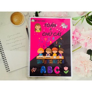 Học liệu "Bé vui học Toán và Chữ cái-Happyfunny