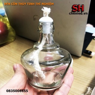 Đèn cồn thủy tinh dùng trong thí nghiệm