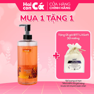 Sữa tắm collagen hương nước hoa Sweet Love Susoft - 800ml - Dưỡng ẩm, Lưu hương tới 6 giờ