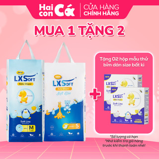 Tã dán/ Tã quần LXSoft Hàn Quốc - Siêu êm mềm, Siêu thấm hút