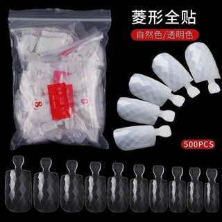 Móng úp kim cương 500 móng 1 bịch / Móng úp kim cương đục , trong 500 móng 1 gói
