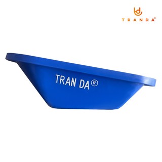 Thùng xe rùa nhựa Trần Đà , hiệu TranDa, dung tích 90 lít, tải trọng 180 Kg