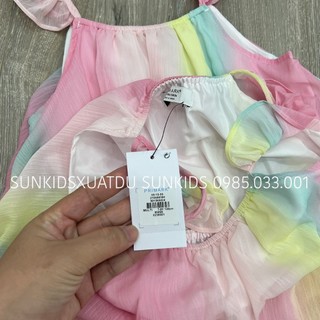 {HÀNG XUẤT XỊN } Váy maxi 2 dây công vồng (24VAY27)