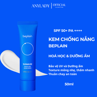 Kem chống nắng beplain sunmuse hóa học & dưỡng ẩm spf 50+ pa++++ 50ml vbr0623