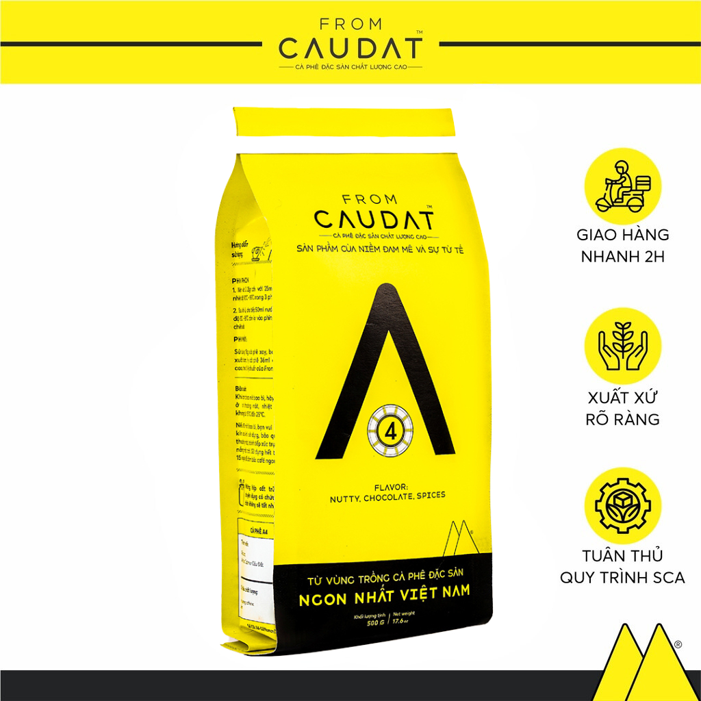 Cà Phê Đặc Sản Gu Tinh Túy  (80% Robusta 20% Arabica Chất Lượng Cao) - A4