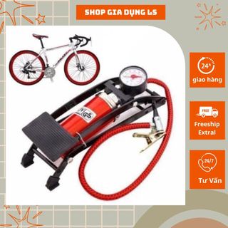 Bơm hơi đạp chân cho ôtô , xe máy, xe đạp, bơm bong bóng đa năng