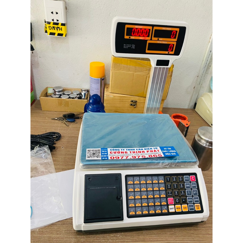 Cân Tính Tiền JPT 30KG - In Bill