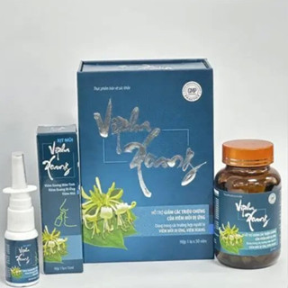 [Chính Hãng] Vipha Xoang Hỗ Trợ Giúp Giảm Đau Nhức Vùng Đầu Trán Do Viêm Xoang, Viêm Mũi