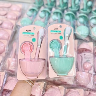 Bộ Chén Cọ Pha Mặt Nạ Bột 4in1