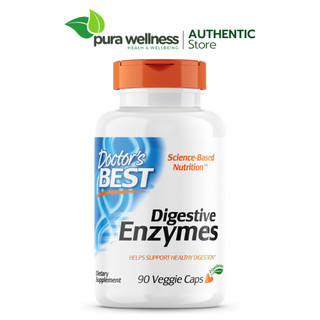 Doctor's Best Digestive Enzymes 90 viên enyzmes hỗ trợ tiêu hoá