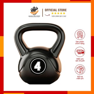 Tạ bình vôi 4kg, 6kg chất liệu bê tông bọc nhựa pe nhập khẩu