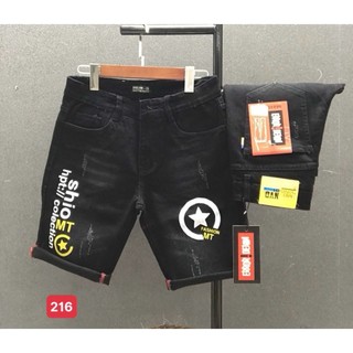 Quần short jean nam xanh rách cao cấp - chất liệu bò co giãn tốt ( Hàng chuẩn shop) Lady-Hn Store88 KV306