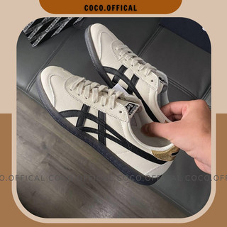  Giày Onisuka Tiger Tokuten White Black Basic Nam Nữ Cao Cấp Fullbox 