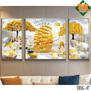 Tranh Treo Tường Tráng Gương Thuận Buồm Xuôi Gió [BÁN LỖ LẤY ĐÁNH GIÁ] Tranh Thuận Buồm Xuôi Gió Tráng Gương Đẹp Khổ Lớn