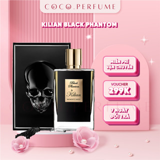 Nước hoa unisex Kilian Black Phantom Memento Mori EDP 50ml - Hương thơm sang trọng,quyến rũ - coco.cosmetic