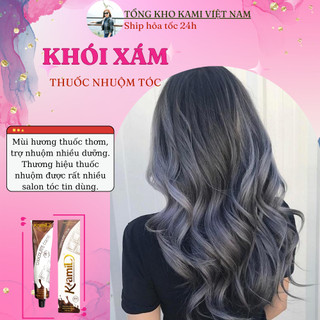 Thuốc nhuộm tóc tại nhà Khói xám, khói xám sáng 9BG Kami - tẩy tóc