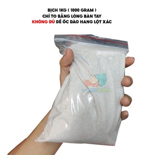 Cát trắng thủy sinh bịch 1000 gram ( 1kg )