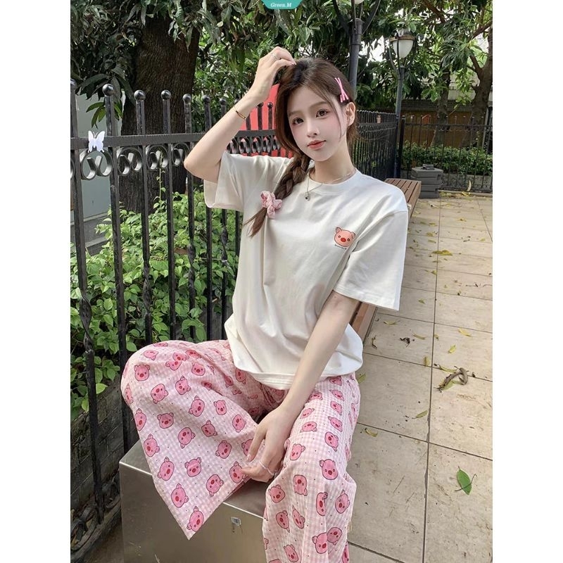 SÉT BỘ ĐỒ CON LỢN HỒNG CUTE🐷