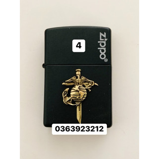 Eblem Đồng TQLC dán Zippo ( có tặng kèm keo dán )