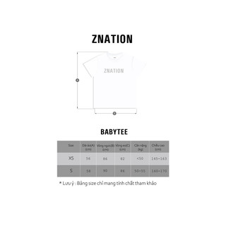Áo Thun Babytee ZNATION BigFlower BabyTee Form Ôm Nữ