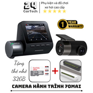 Camera hành trình ô tô, Cam hành trình xe hơi Xiaomi 70mai A500s phân giải 2,7K 24Cartech