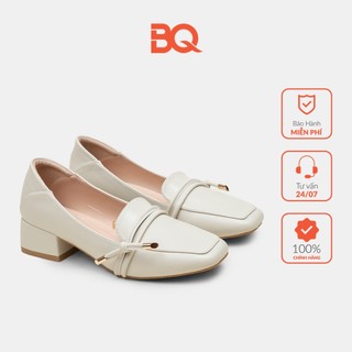 Giày cao gót nữ công sở mũi vuông đế vuông cao 4 phân bq gb hb2303-04