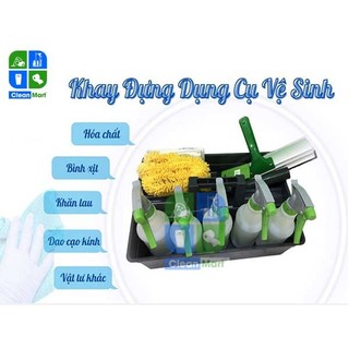 Khay, Xô Đựng Dụng Cụ 2 Ngăn - CLEAN MART
