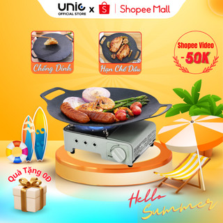 Chảo Nướng Đá Chống Dính Không Dầu Hàn Quốc, Chảo Nướng Thịt BBQ METIS Dùng Được Cho Mọi Loại Bếp