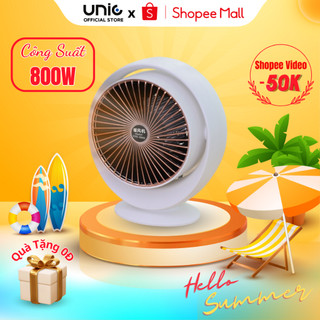 Quạt Sưởi Mini METIS Công Suất 800W, Làm Ấm Nhanh, Không Mùi Nhựa, Quá Nhiệt Tự Động Ngắt, Tiết Kiệm Điện Năng