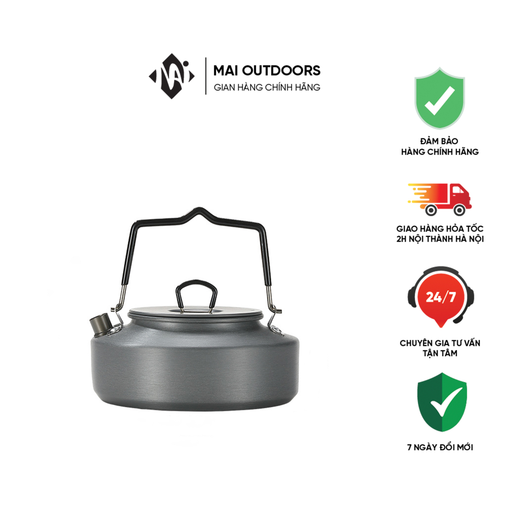 Ấm đun nước dã ngoại 800ml  Campingmoon S800