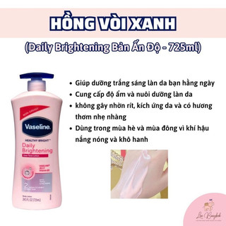DƯỠNG THỂ TRẮNG DA VASELINE (725ML)