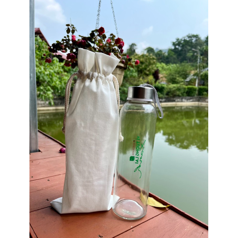 Sỉ TÚI VẢI rút miệng đựng bình nước