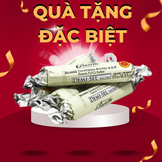 Hsd 10.04.24 bơ mặn thỏi la conviette đông lạnh 15g