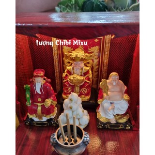 (Nhiều size) Bàn Thờ Thần Tài Thổ Địa mini - khách đọc kỹ kích thước trong phần mô tả