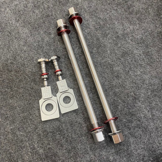  COMBO PÁT TĂNG SÊN INOX + 2 CÂY CỐT TÁN TRƯỚC SAU KÈM LÔNG ĐỀN GẮN ĐƯỢC CHO WAVE NHỎ - DREAM - WAVE A110 - FUNEO - FU X 